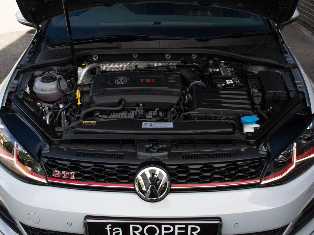 Volkswagen Golf 2.0 TSI GTI Performance 245ps 5 door DSG Hatchback Petrol White Silver Metallic