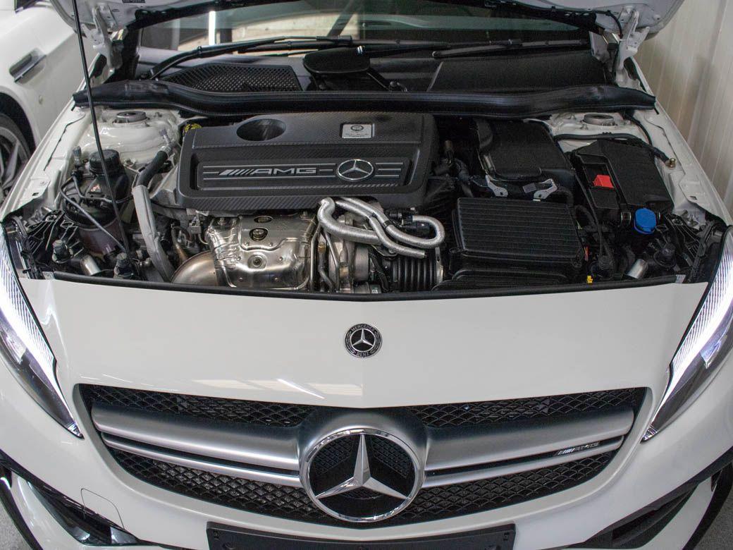 Mercedes-Benz A Class 2.0 A45 4MATIC Premium Auto 381ps +++Spec Hatchback Petrol Cirrus White