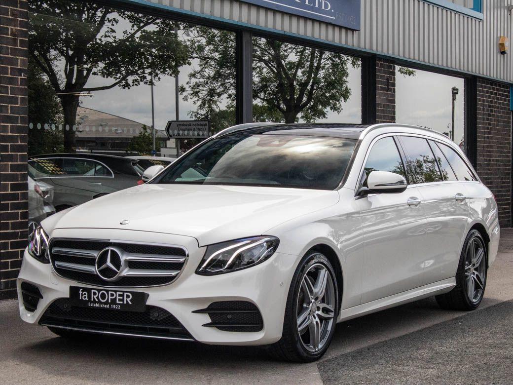 Mercedes-Benz E Class 2.0 E220d AMG Line Premium Estate 9G-tronic Estate Diesel Diamond White Metallic