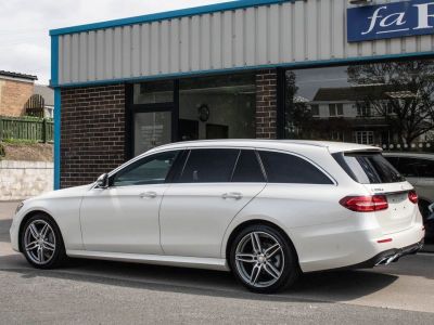 Mercedes-Benz E Class 2.0 E220d AMG Line Premium Estate 9G-tronic Estate Diesel Diamond White Metallic