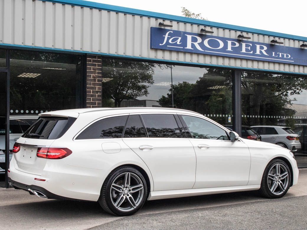 Mercedes-Benz E Class 2.0 E220d AMG Line Premium Estate 9G-tronic Estate Diesel Diamond White Metallic