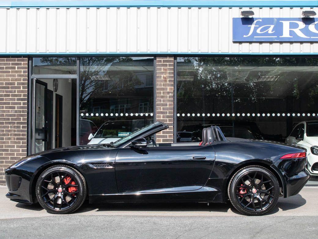 Jaguar F-Type 3.0 Supercharged V6 S Convertible Auto (380ps) Convertible Petrol Ebony Black