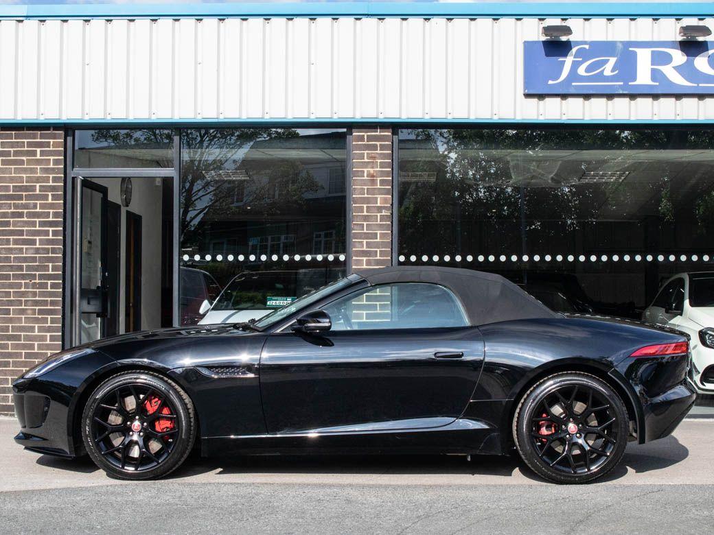 Jaguar F-Type 3.0 Supercharged V6 S Convertible Auto (380ps) Convertible Petrol Ebony Black