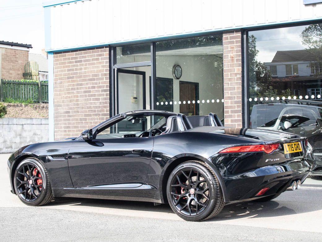 Jaguar F-Type 3.0 Supercharged V6 S Convertible Auto (380ps) Convertible Petrol Ebony Black