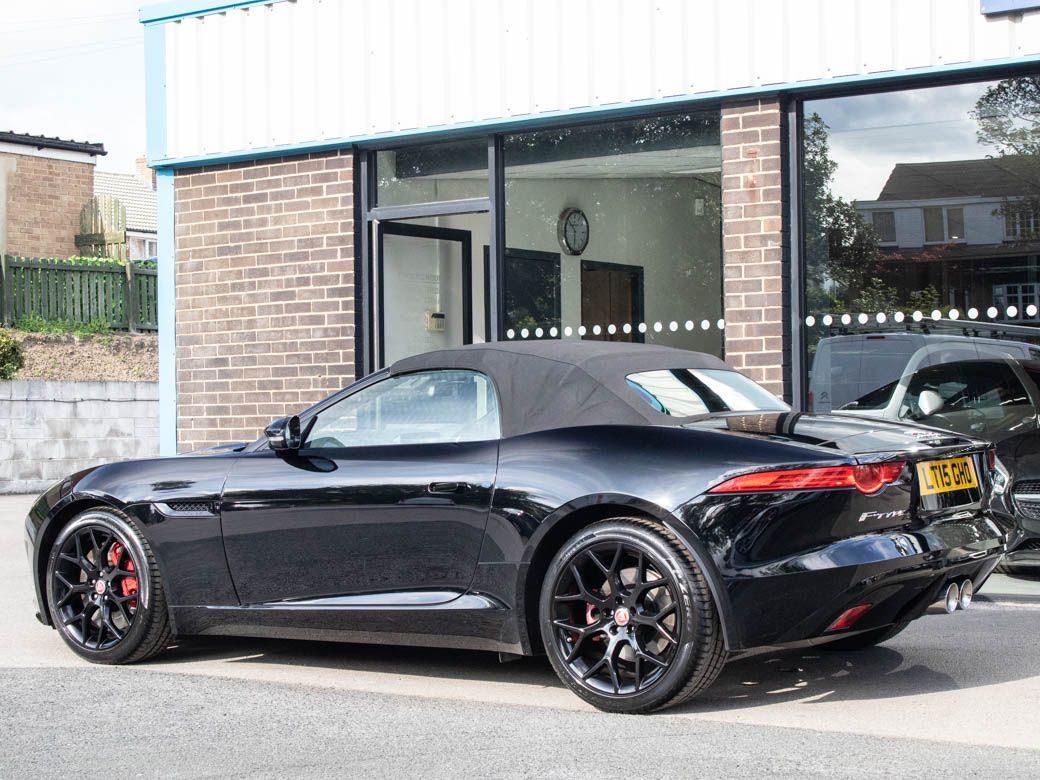 Jaguar F-Type 3.0 Supercharged V6 S Convertible Auto (380ps) Convertible Petrol Ebony Black