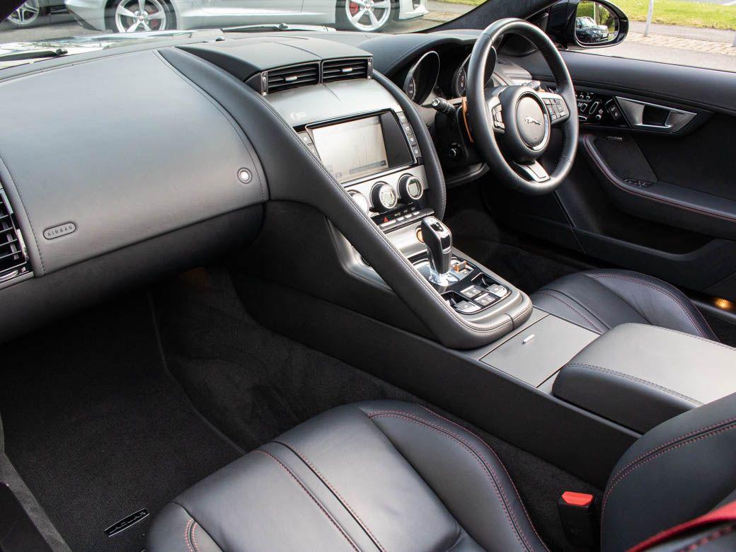 Jaguar F-Type 3.0 Supercharged V6 S Convertible Auto (380ps) Convertible Petrol Ebony Black