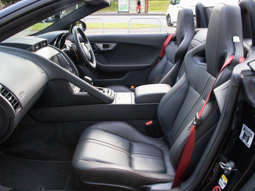 Jaguar F-Type 3.0 Supercharged V6 S Convertible Auto (380ps) Convertible Petrol Ebony Black