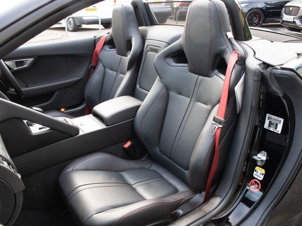 Jaguar F-type 3.0 Supercharged V6 S Convertible Auto (380ps) Convertible Petrol Ebony Black