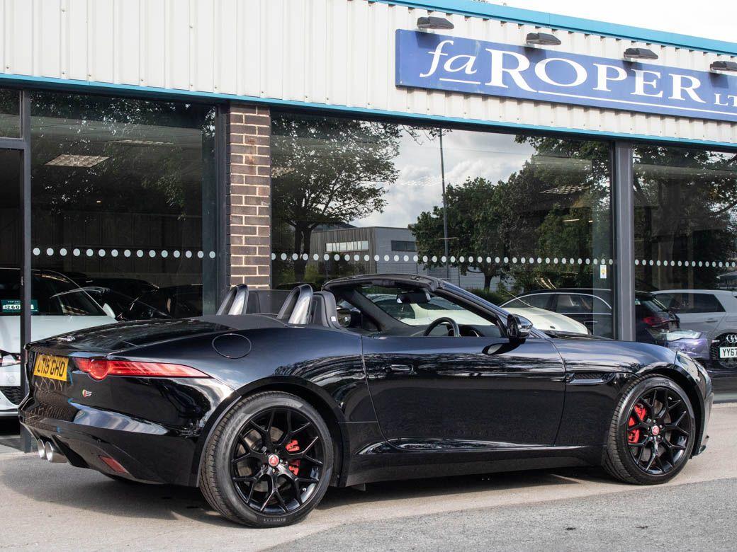 Jaguar F-type 3.0 Supercharged V6 S Convertible Auto (380ps) Convertible Petrol Ebony Black