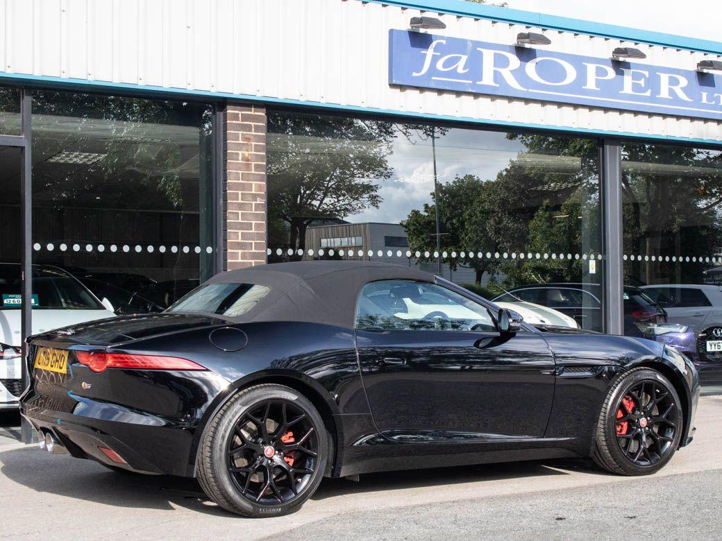 Jaguar F-Type 3.0 Supercharged V6 S Convertible Auto (380ps) Convertible Petrol Ebony Black