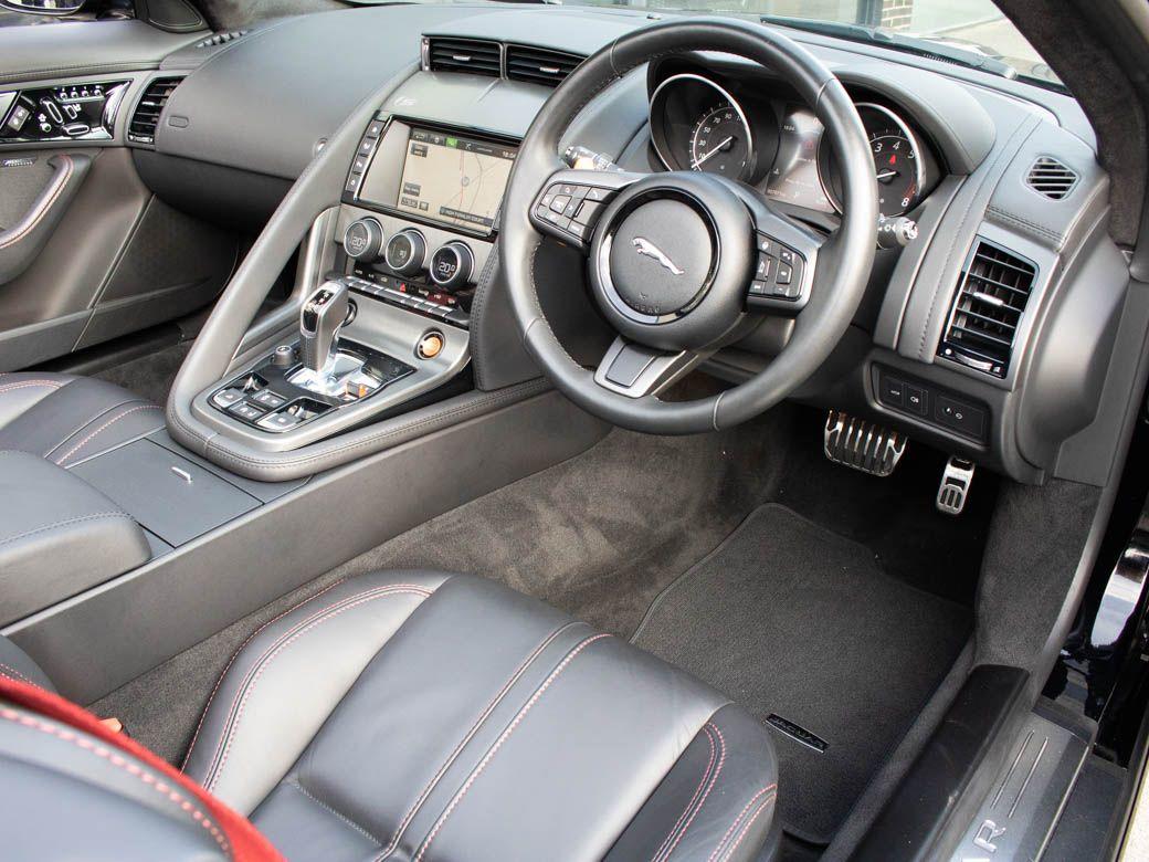 Jaguar F-type 3.0 Supercharged V6 S Convertible Auto (380ps) Convertible Petrol Ebony Black