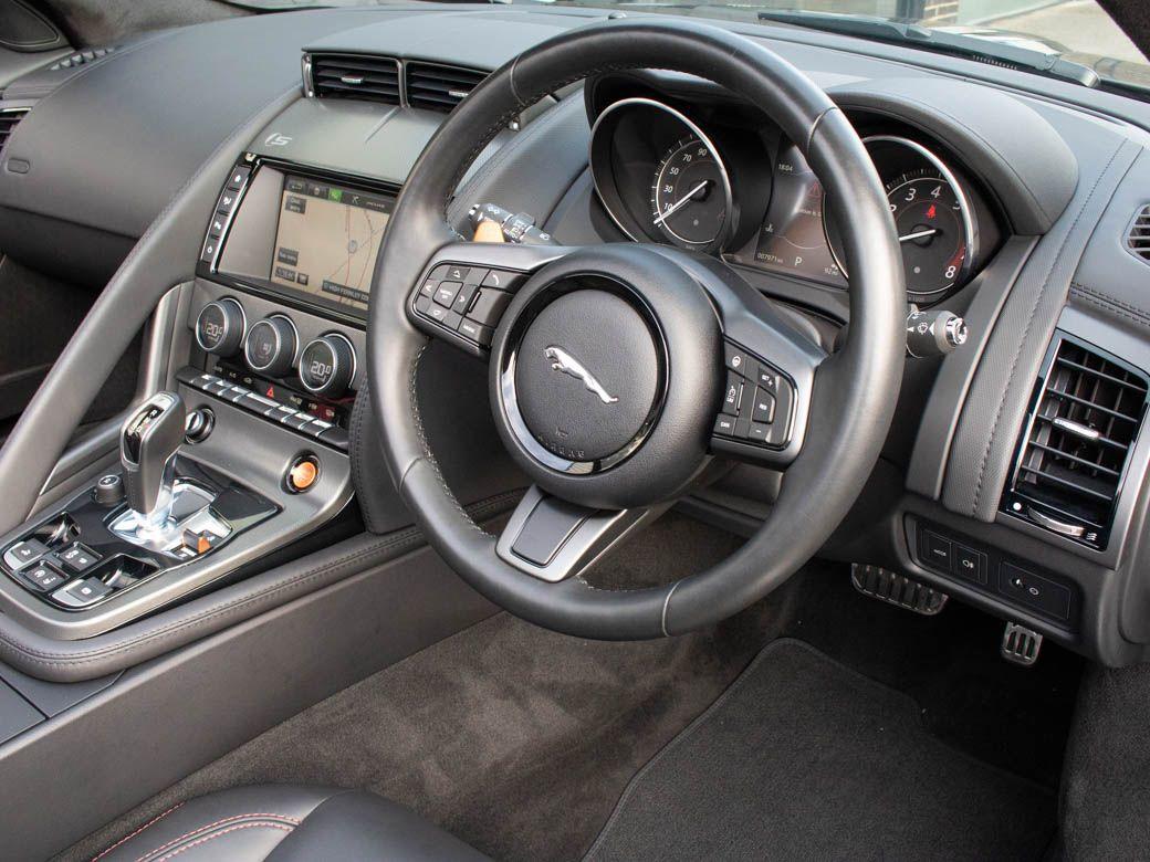 Jaguar F-type 3.0 Supercharged V6 S Convertible Auto (380ps) Convertible Petrol Ebony Black
