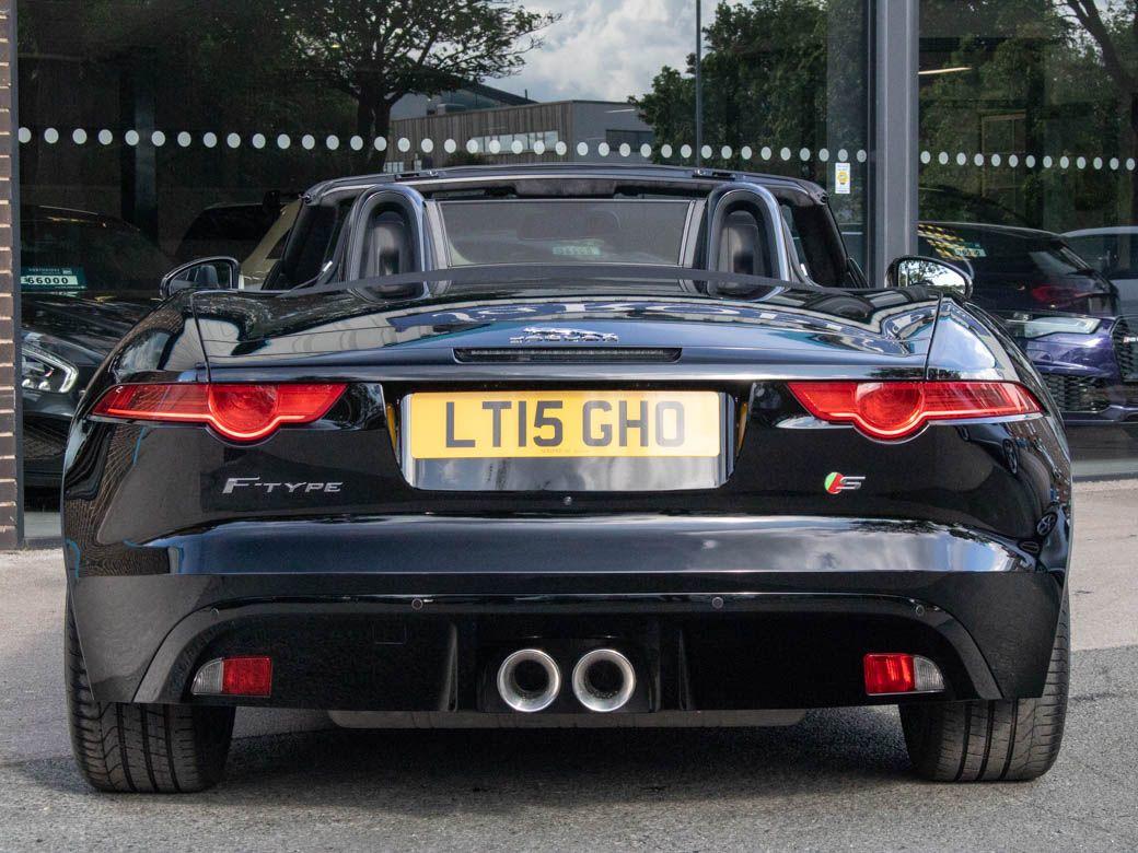 Jaguar F-Type 3.0 Supercharged V6 S Convertible Auto (380ps) Convertible Petrol Ebony Black