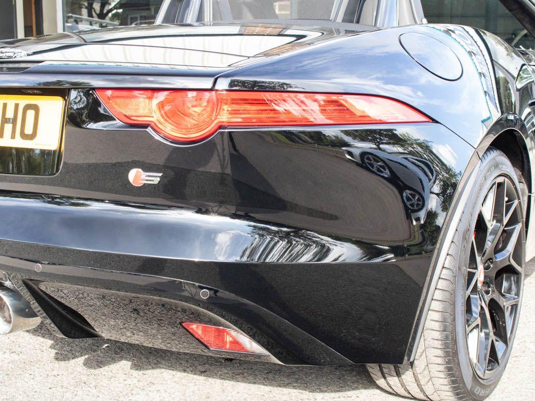 Jaguar F-Type 3.0 Supercharged V6 S Convertible Auto (380ps) Convertible Petrol Ebony Black