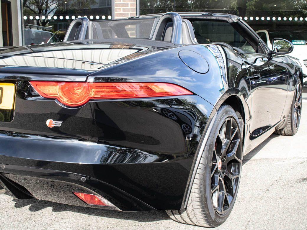 Jaguar F-type 3.0 Supercharged V6 S Convertible Auto (380ps) Convertible Petrol Ebony Black