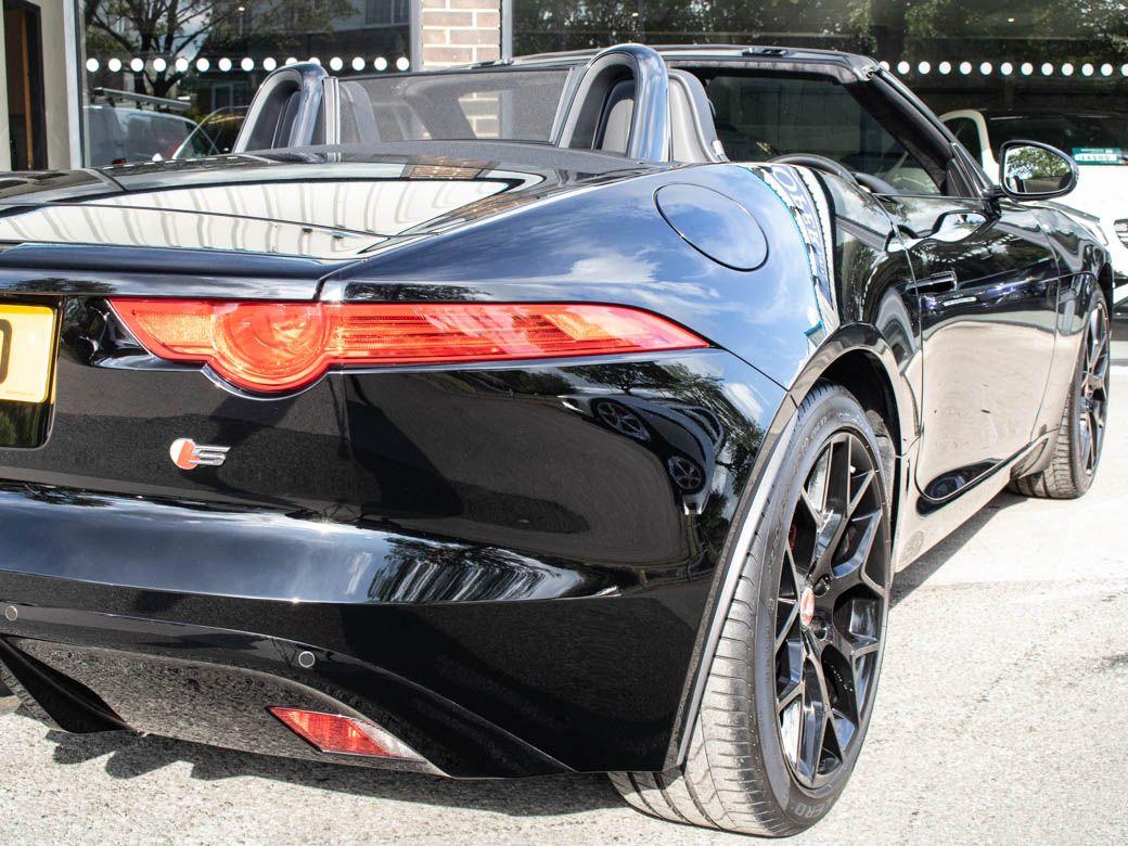 Jaguar F-Type 3.0 Supercharged V6 S Convertible Auto (380ps) Convertible Petrol Ebony Black