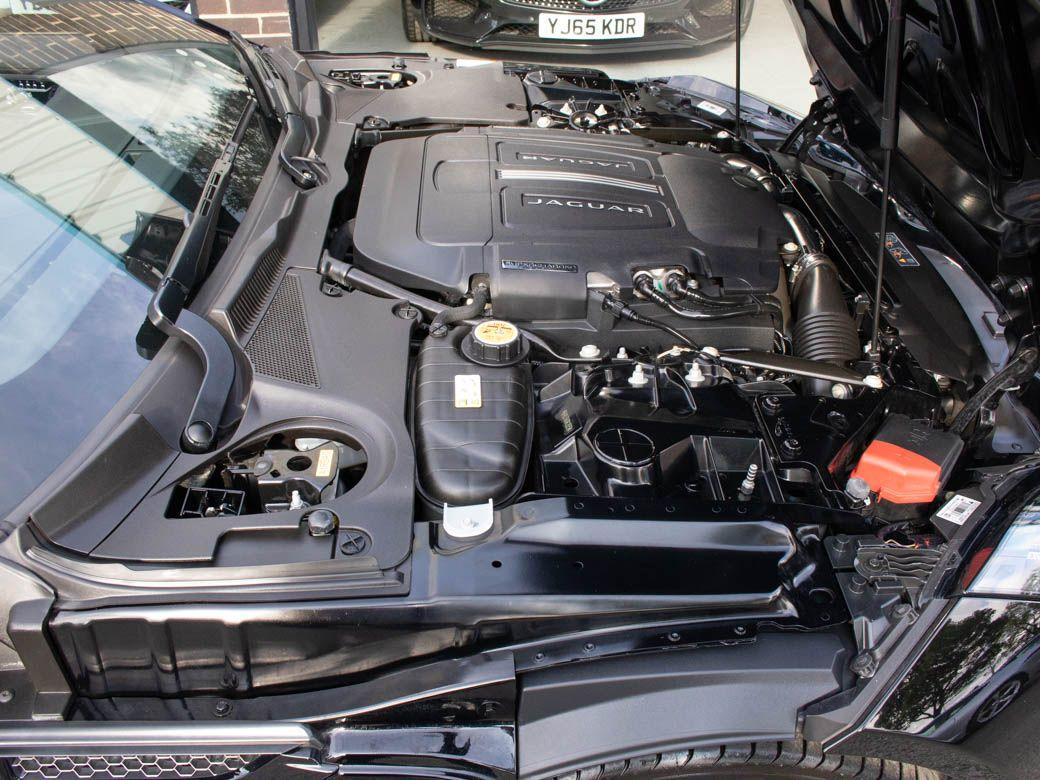 Jaguar F-type 3.0 Supercharged V6 S Convertible Auto (380ps) Convertible Petrol Ebony Black