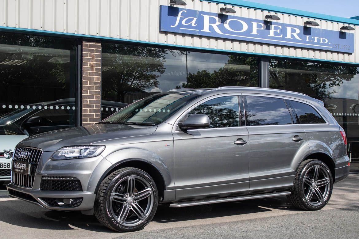 Audi Q7 3.0 TDI quattro S Line Plus Auto 245ps Estate Diesel Graphite Grey Metallic