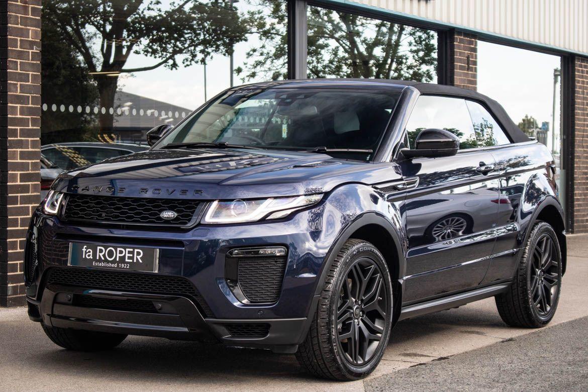 Land Rover Range Rover Evoque 2.0 TD4 HSE Dynamic Convertible Auto Convertible Diesel Loire Blue Metallic