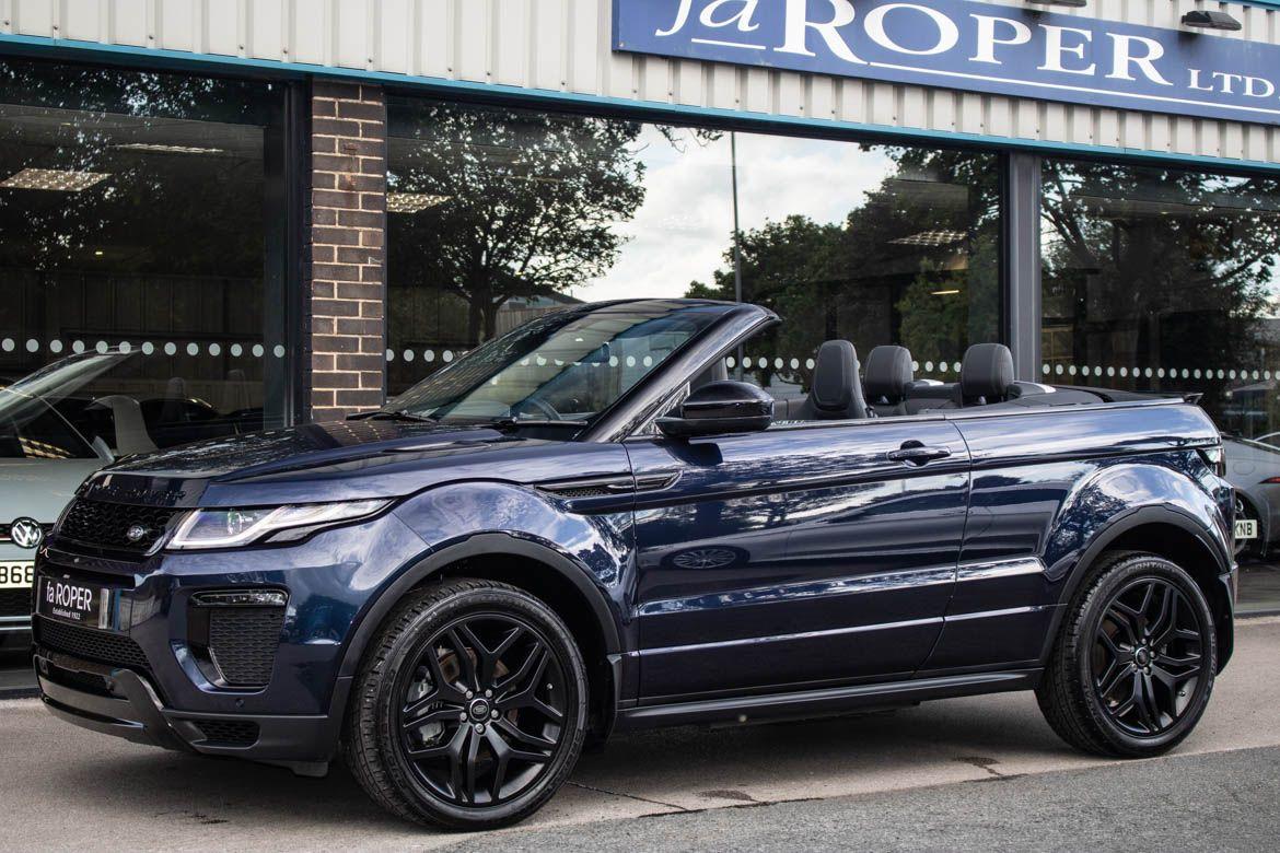 Land Rover Range Rover Evoque 2.0 TD4 HSE Dynamic Convertible Auto Convertible Diesel Loire Blue Metallic