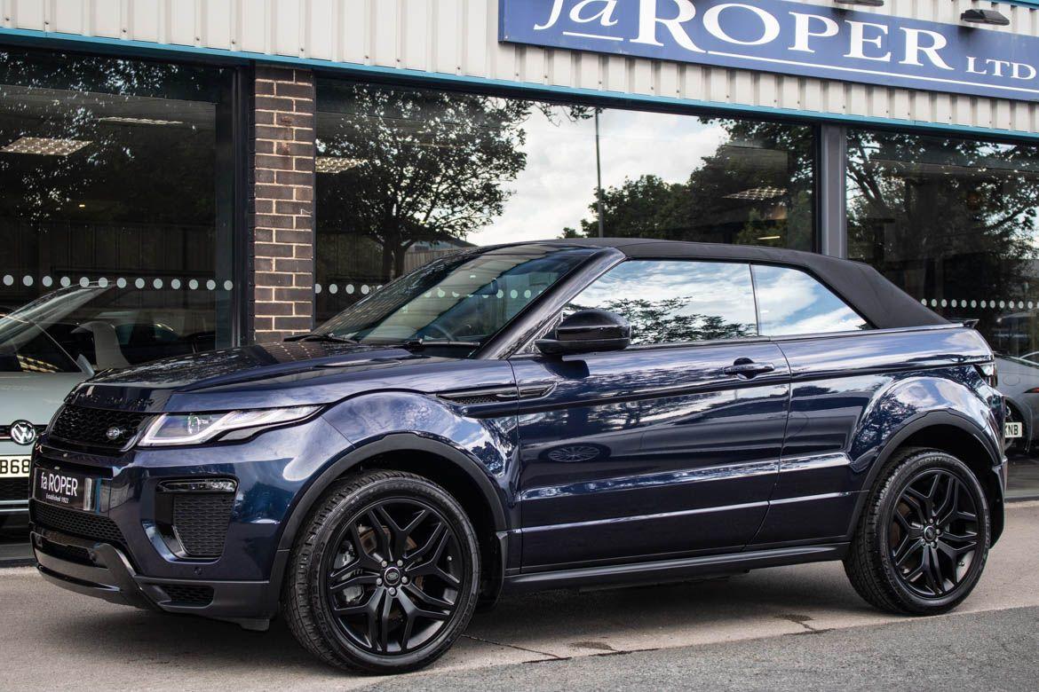 Land Rover Range Rover Evoque 2.0 TD4 HSE Dynamic Convertible Auto Convertible Diesel Loire Blue Metallic