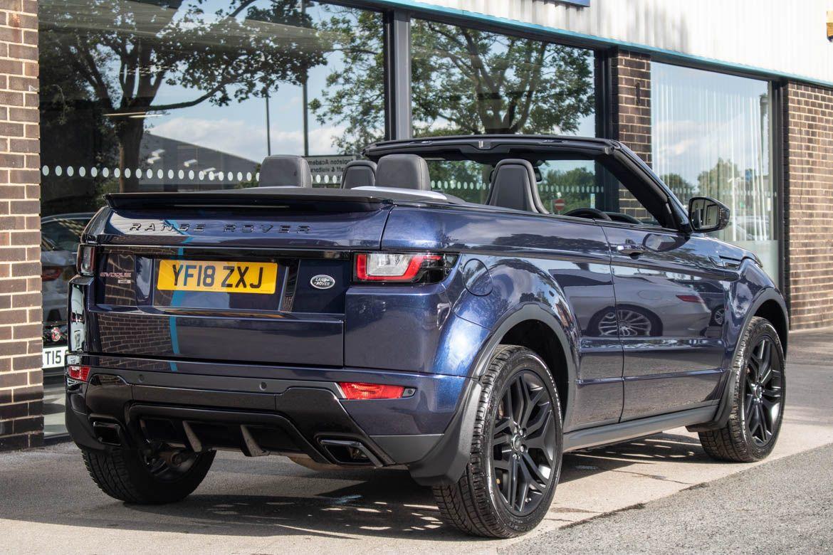 Land Rover Range Rover Evoque 2.0 TD4 HSE Dynamic Convertible Auto Convertible Diesel Loire Blue Metallic