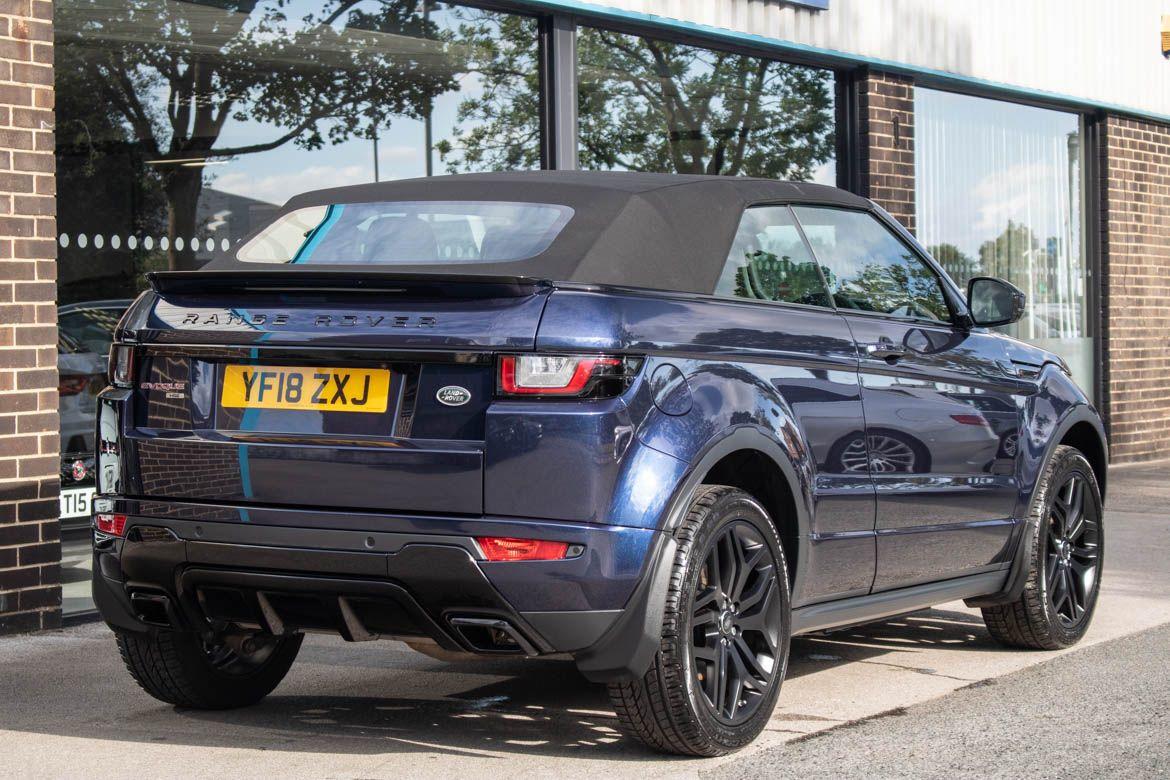 Land Rover Range Rover Evoque 2.0 TD4 HSE Dynamic Convertible Auto Convertible Diesel Loire Blue Metallic