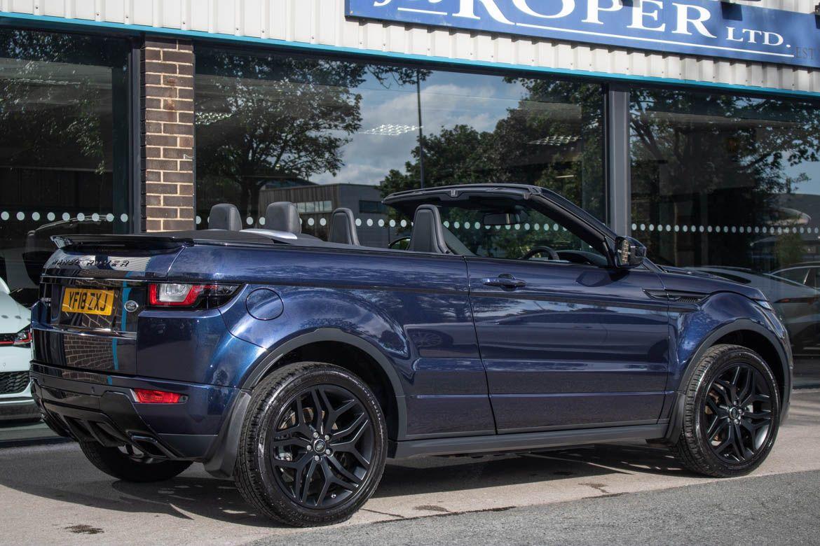 Land Rover Range Rover Evoque 2.0 TD4 HSE Dynamic Convertible Auto Convertible Diesel Loire Blue Metallic