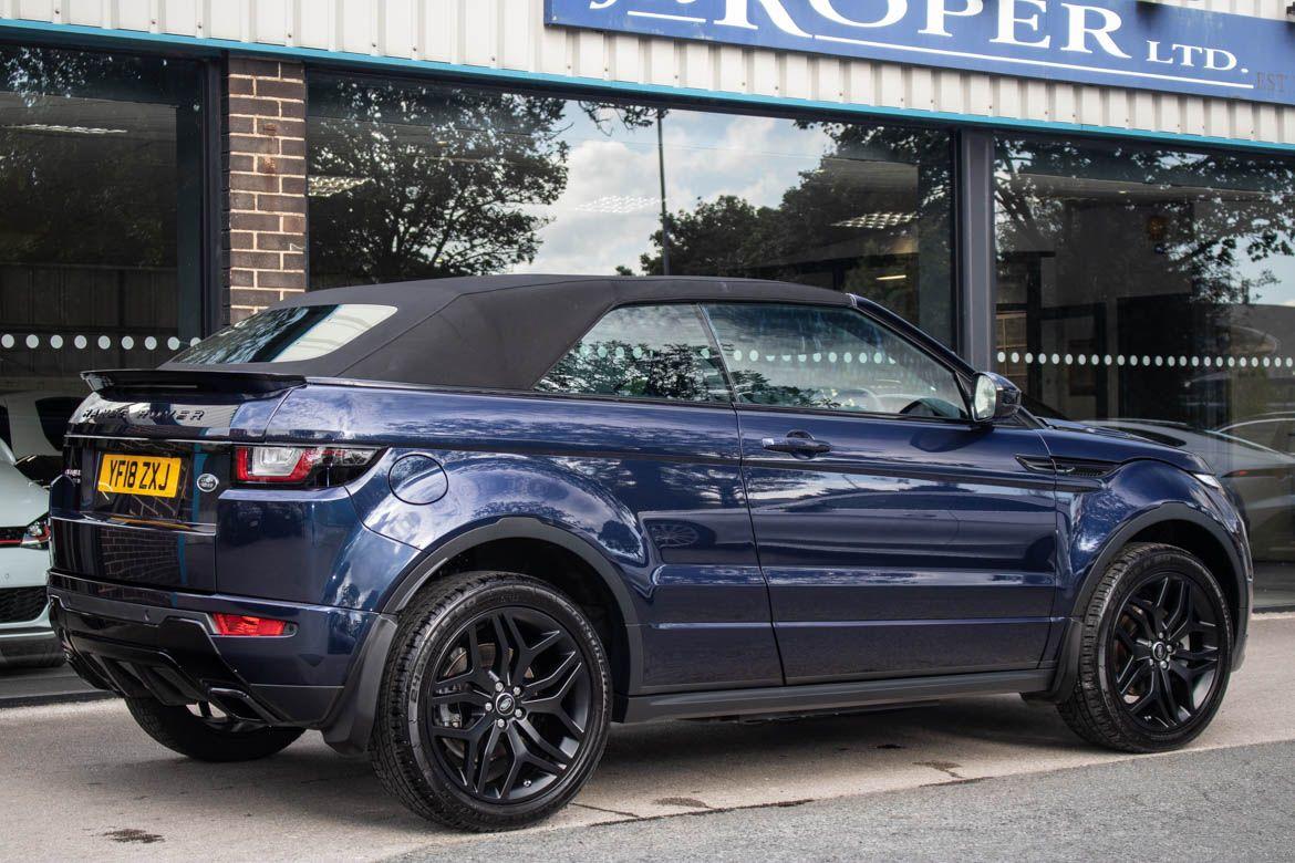 Land Rover Range Rover Evoque 2.0 TD4 HSE Dynamic Convertible Auto Convertible Diesel Loire Blue Metallic