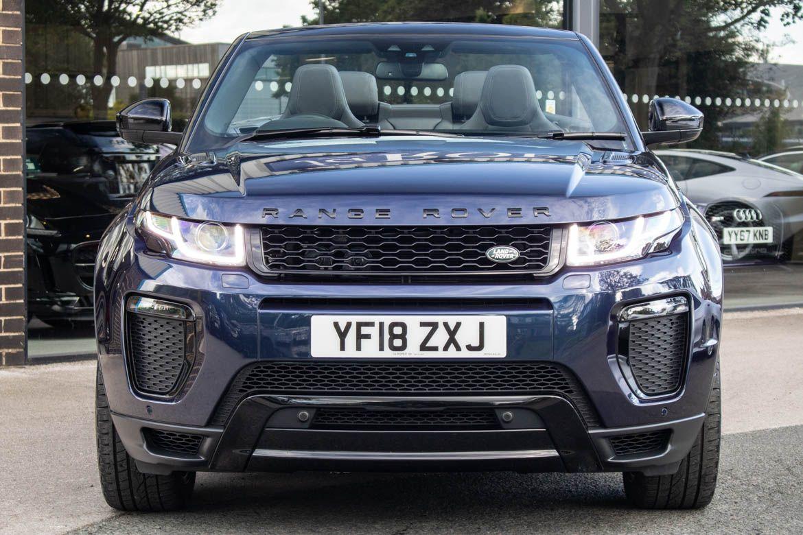 Land Rover Range Rover Evoque 2.0 TD4 HSE Dynamic Convertible Auto Convertible Diesel Loire Blue Metallic