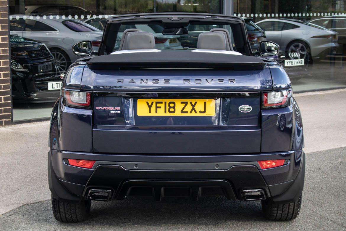Land Rover Range Rover Evoque 2.0 TD4 HSE Dynamic Convertible Auto Convertible Diesel Loire Blue Metallic