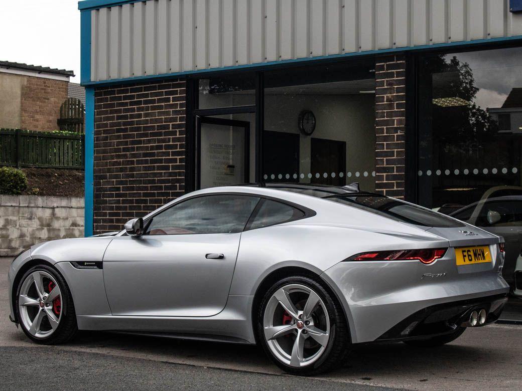 Jaguar F-Type 3.0 Supercharged V6 R-Dynamic Auto 380ps Coupe Petrol Indus Silver Metallic