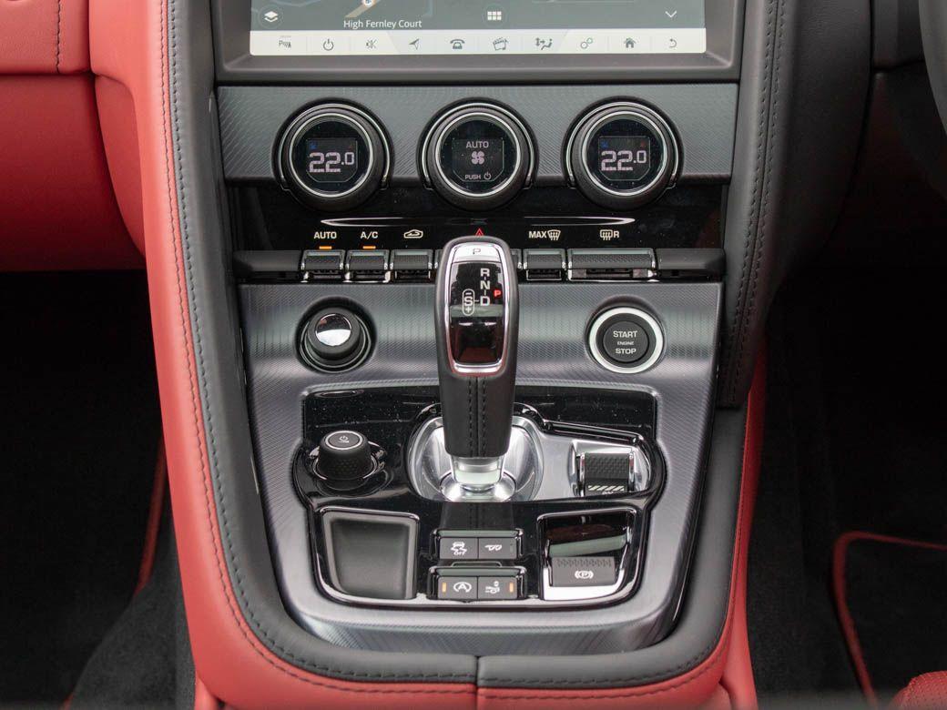 Jaguar F-type 3.0 Supercharged V6 R-Dynamic Auto 380ps Coupe Petrol Indus Silver Metallic