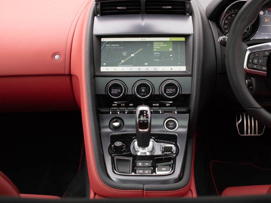 Jaguar F-type 3.0 Supercharged V6 R-Dynamic Auto 380ps Coupe Petrol Indus Silver Metallic