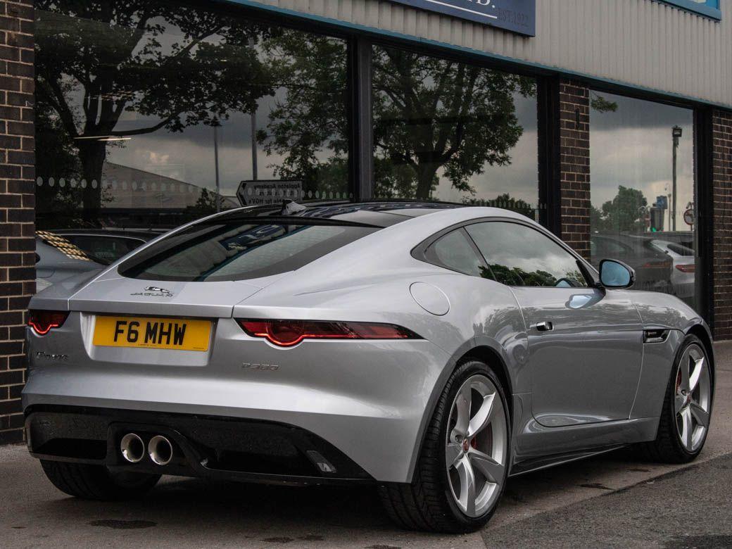 Jaguar F-Type 3.0 Supercharged V6 R-Dynamic Auto 380ps Coupe Petrol Indus Silver Metallic