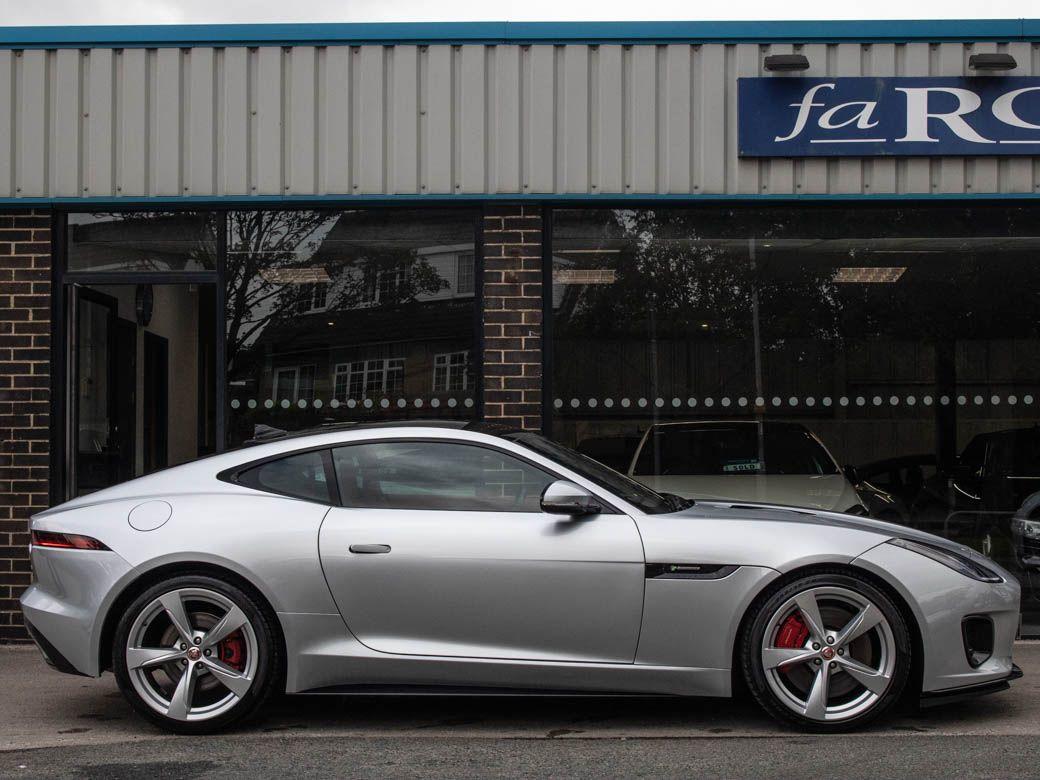 Jaguar F-Type 3.0 Supercharged V6 R-Dynamic Auto 380ps Coupe Petrol Indus Silver Metallic