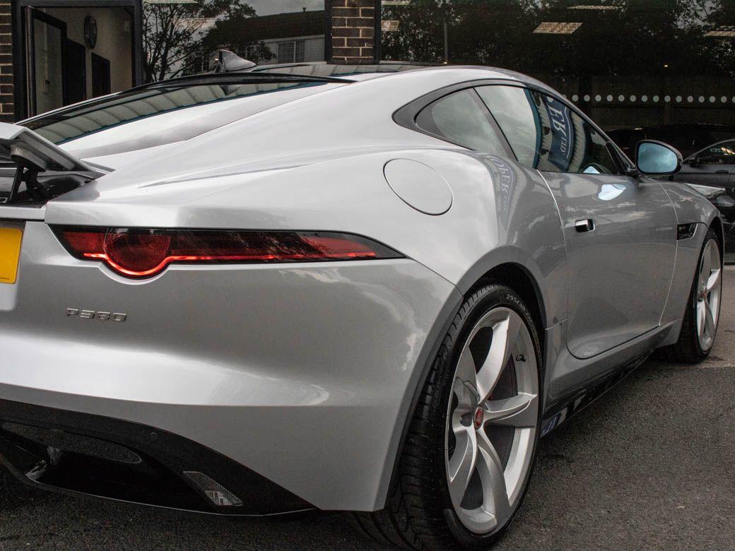 Jaguar F-Type 3.0 Supercharged V6 R-Dynamic Auto 380ps Coupe Petrol Indus Silver Metallic