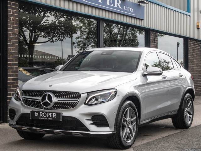 Mercedes-Benz GLC Coupe 2.1 GLC 250d 4MATIC AMG Line Premium Plus 9G-tronic Coupe Diesel Iridium Silver Metallic