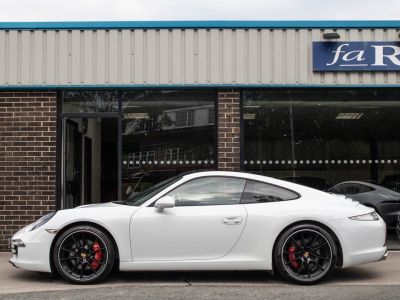 Porsche 911 991 Carrera 3.8 S PDK Coupe Petrol Carrara White Metallic