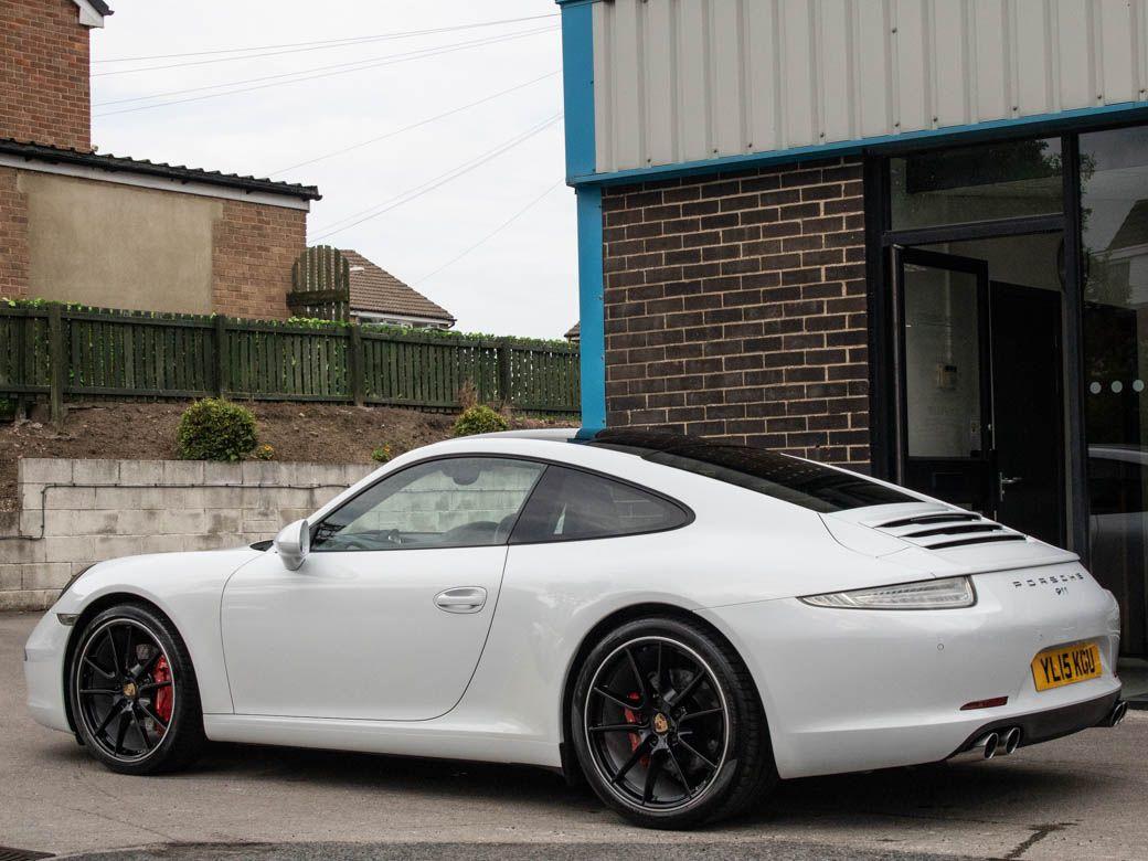 Porsche 911 991 Carrera 3.8 S PDK Coupe Petrol Carrara White Metallic