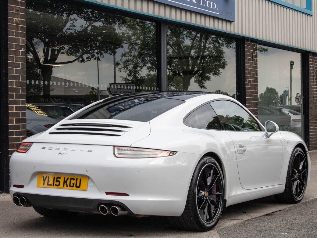 Porsche 911 991 Carrera 3.8 S PDK Coupe Petrol Carrara White Metallic