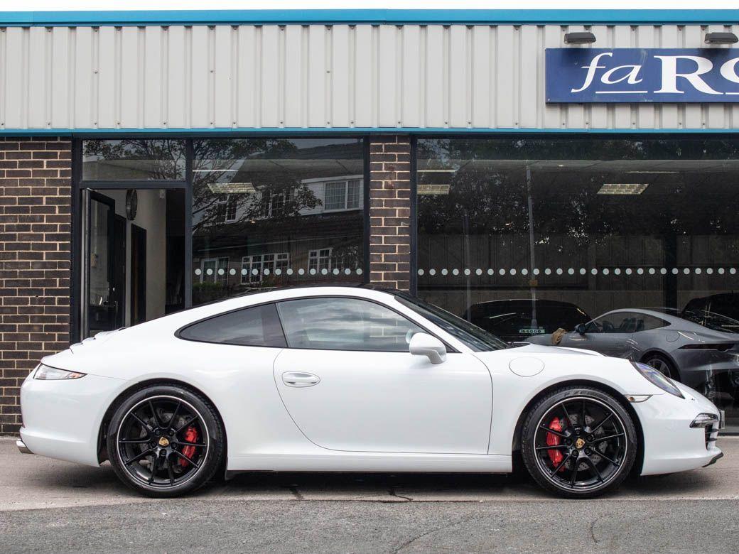 Porsche 911 991 Carrera 3.8 S PDK Coupe Petrol Carrara White Metallic