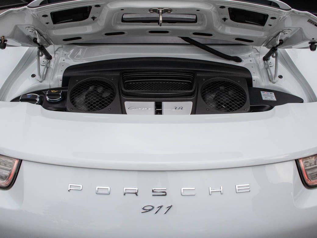 Porsche 911 991 Carrera 3.8 S PDK Coupe Petrol Carrara White Metallic