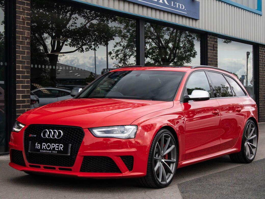 Audi RS4 4.2 FSI quattro S tronic Estate Petrol Misano Red PearlAudi RS4 4.2 FSI quattro S tronic Estate Petrol Misano Red Pearl at fa Roper Ltd Bradford