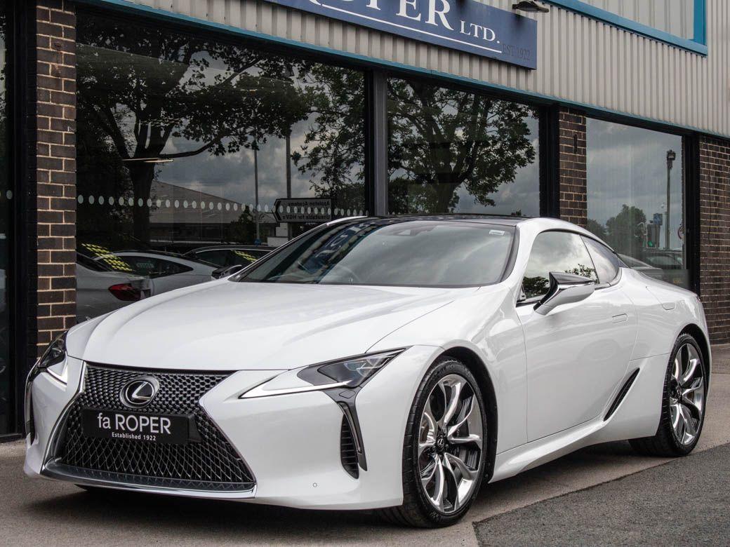 Lexus Lc 500 5.0 V8 Sport Plus Auto 477bhp Coupe Petrol F Sport WhiteLexus Lc 500 5.0 V8 Sport Plus Auto 477bhp Coupe Petrol F Sport White at fa Roper Ltd Bradford