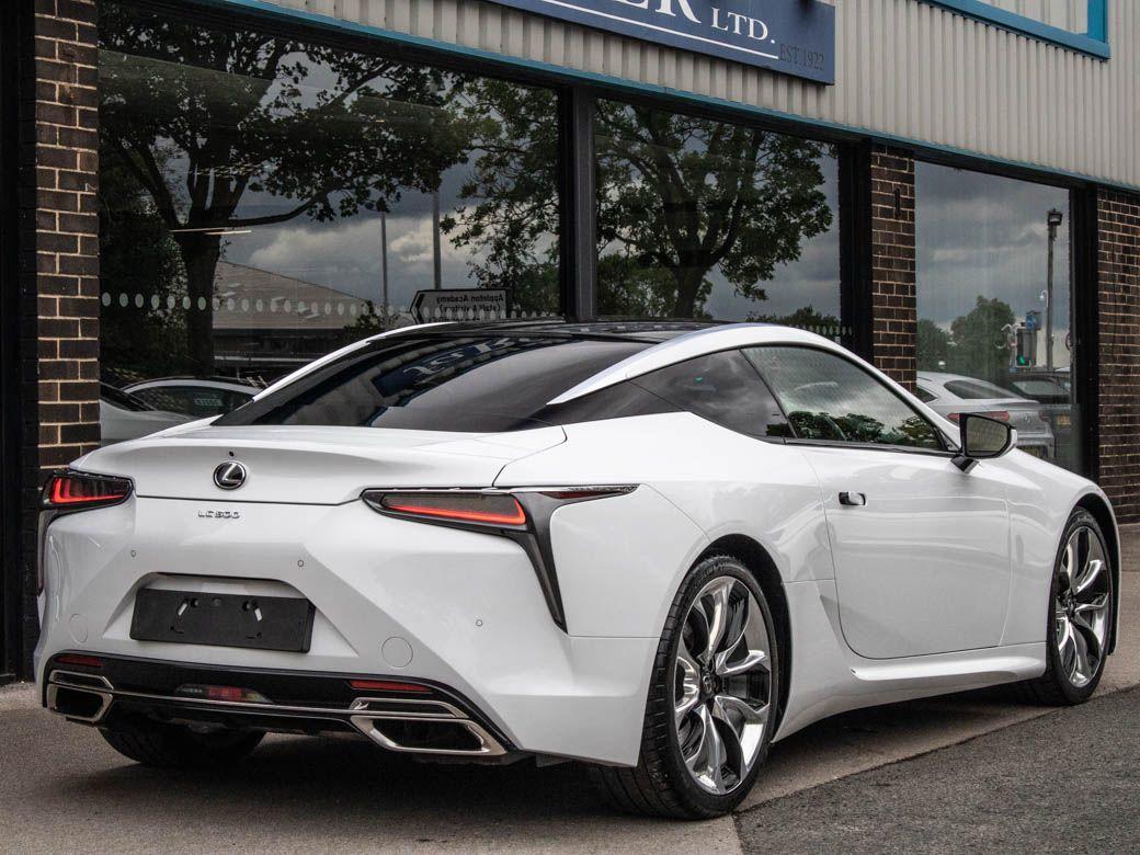 Lexus Lc 500 5.0 V8 Sport Plus Auto 477bhp Coupe Petrol F Sport White