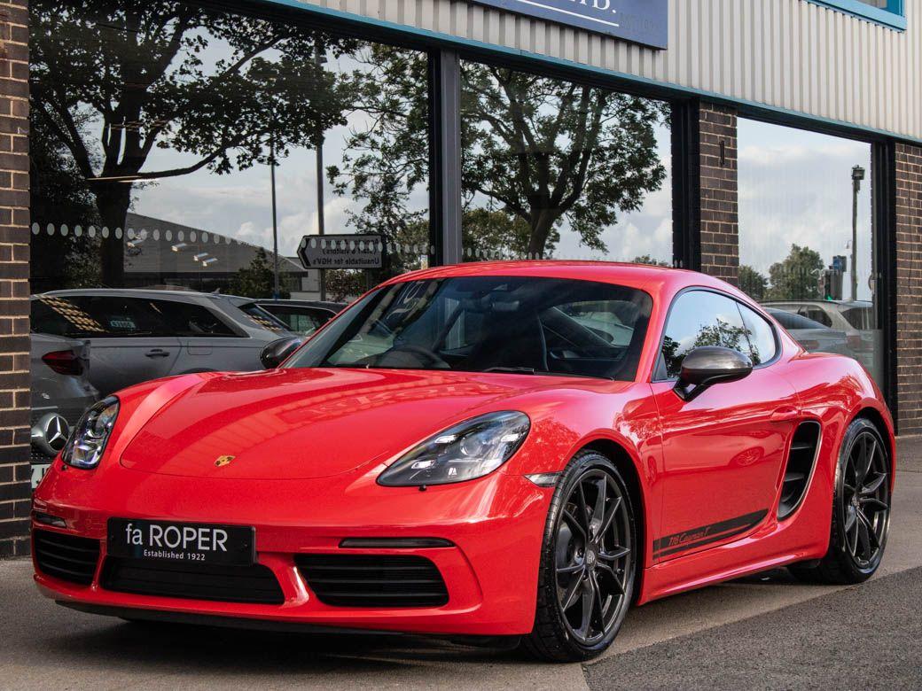 Porsche Cayman 2.0 718 T Manual 6 Speed 300ps Coupe Petrol Guards Red