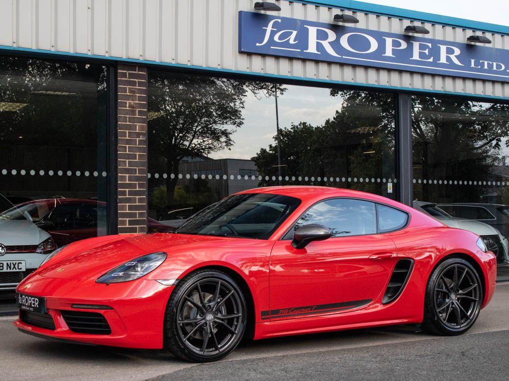 Porsche Cayman 2.0 718 T Manual 6 Speed 300ps Coupe Petrol Guards Red