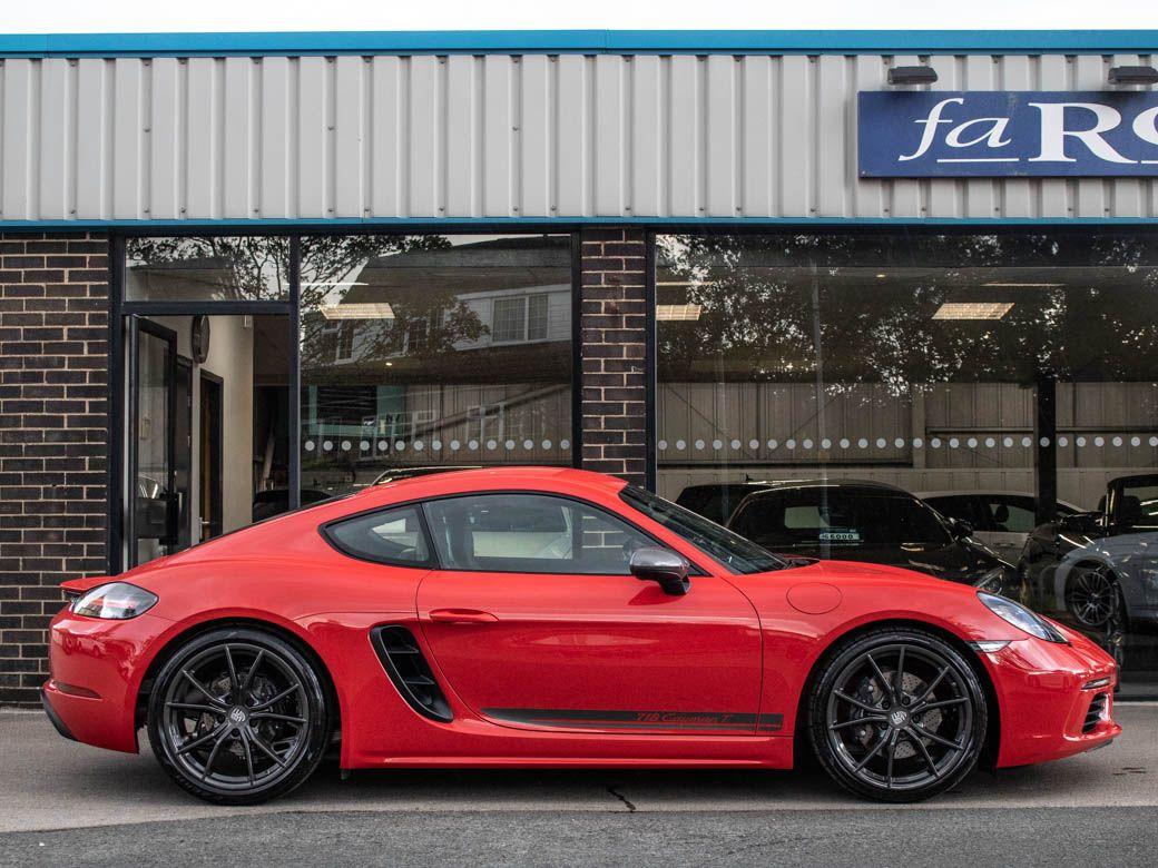 Porsche Cayman 2.0 718 T Manual 6 Speed 300ps Coupe Petrol Guards Red