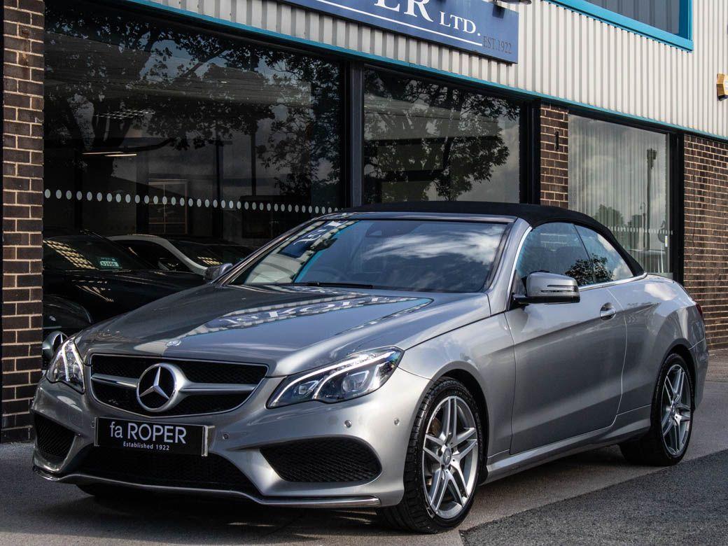 Mercedes-Benz E Class 2.1 E250 CDI AMG Sport Cabriolet 7G-Tronic Convertible Diesel Palladium Silver Metallic